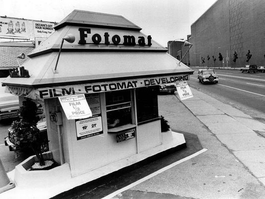15 A Fotomat location on West Ridge Road opposite Kodak Park is seen in this 1978 DR