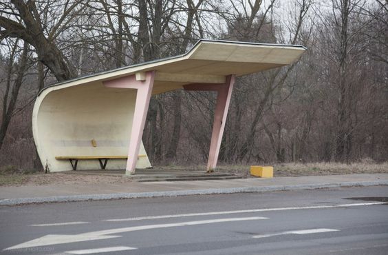 43 Avant garde Soviet Bus Shelters in Kaunas Lithuania 2022 Christopher Herwig