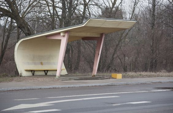 43 Avant garde Soviet Bus Shelters in Kaunas Lithuania 2022 Christopher Herwig