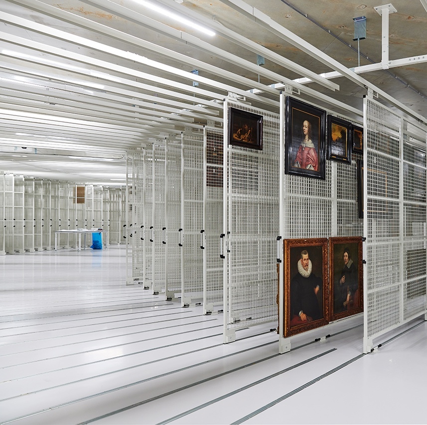 01 Reserve of the Art Depot Museum Boijmans Van Beuningen, Rotterdam, Netherlands Aad Hoogendoorn