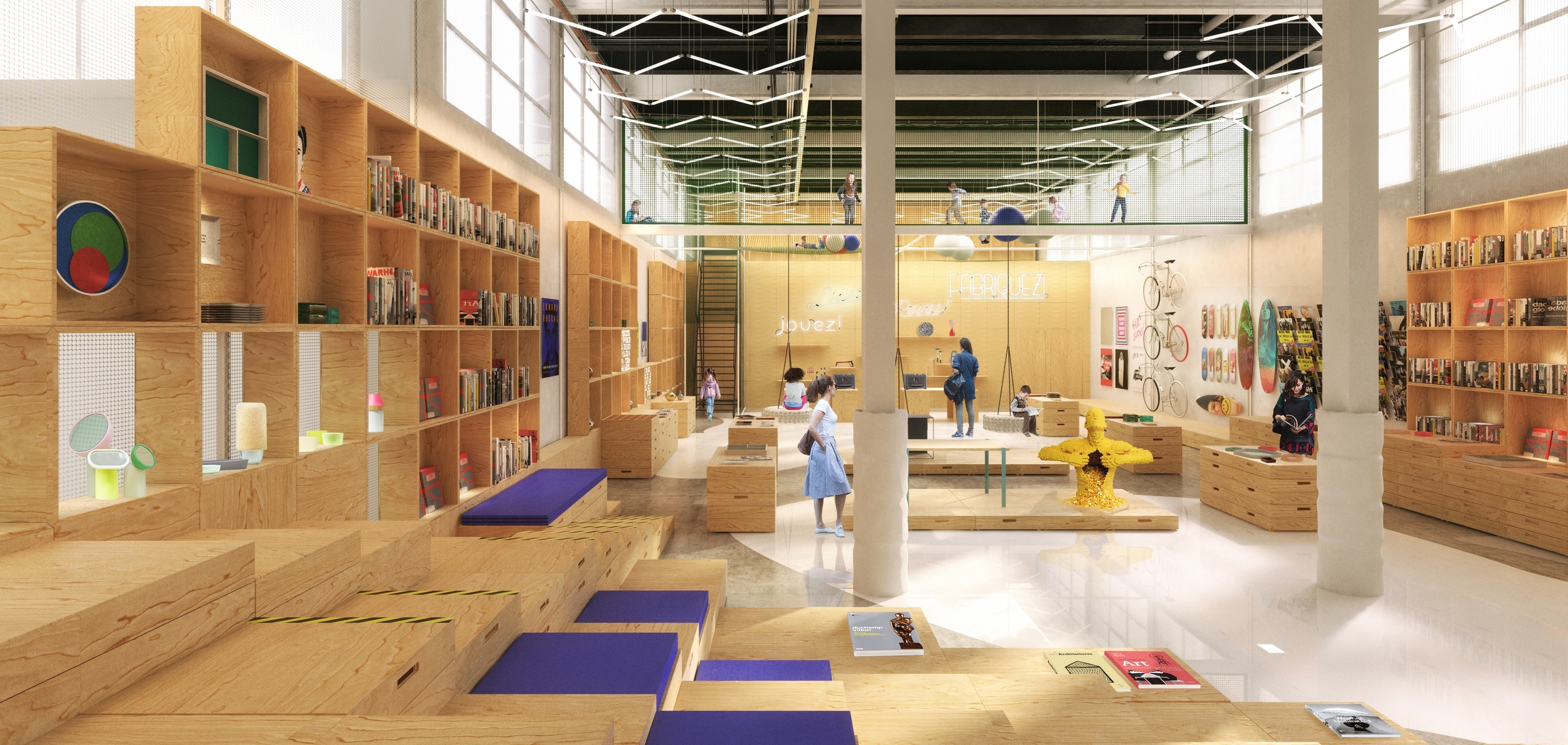 FRANKLIN AZZI, PALAIS DE TOKYO BOOKSTORE