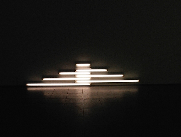 17 Monument to Vladimir Tatlin Berlin Dan Flavin