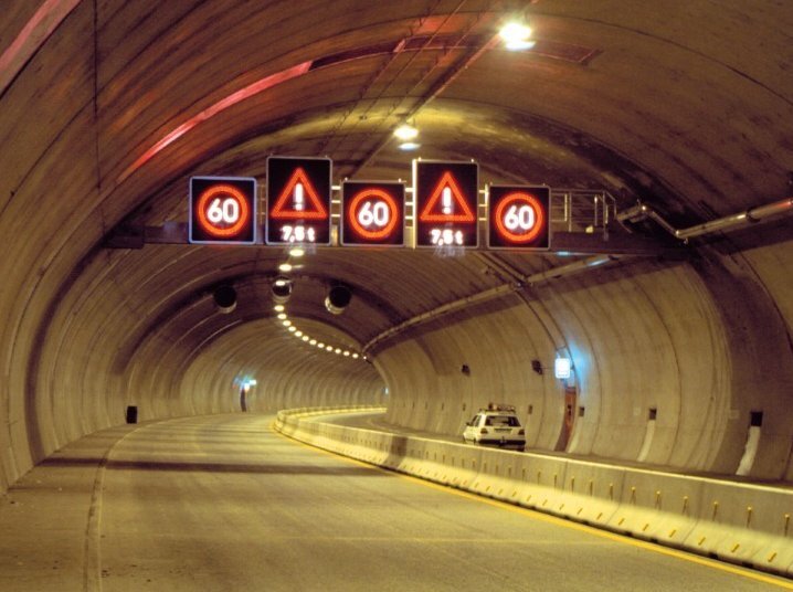 21 Car traveling through tunnel source Raúl Medina Syncopath You Tube