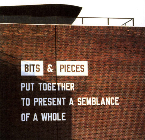 22 Bits Pieces Put Together to Present a Semblance of a Whole Minneapolis Minnesota 2004 Lawrence Weiner