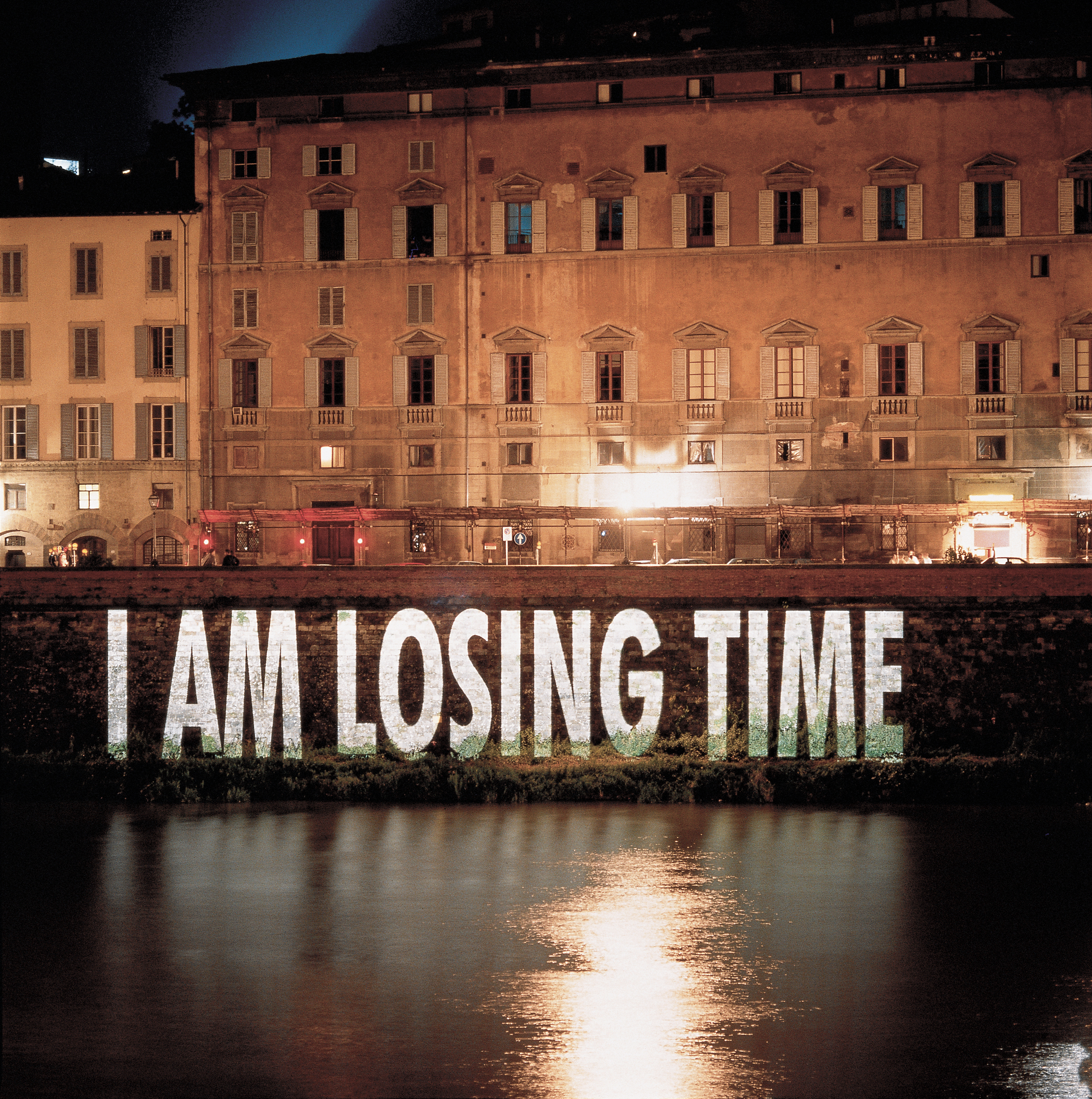 23 Arno River Palazzo Bargagli Florence 2007 Jenny Holzer member Artist Rights Society ARS