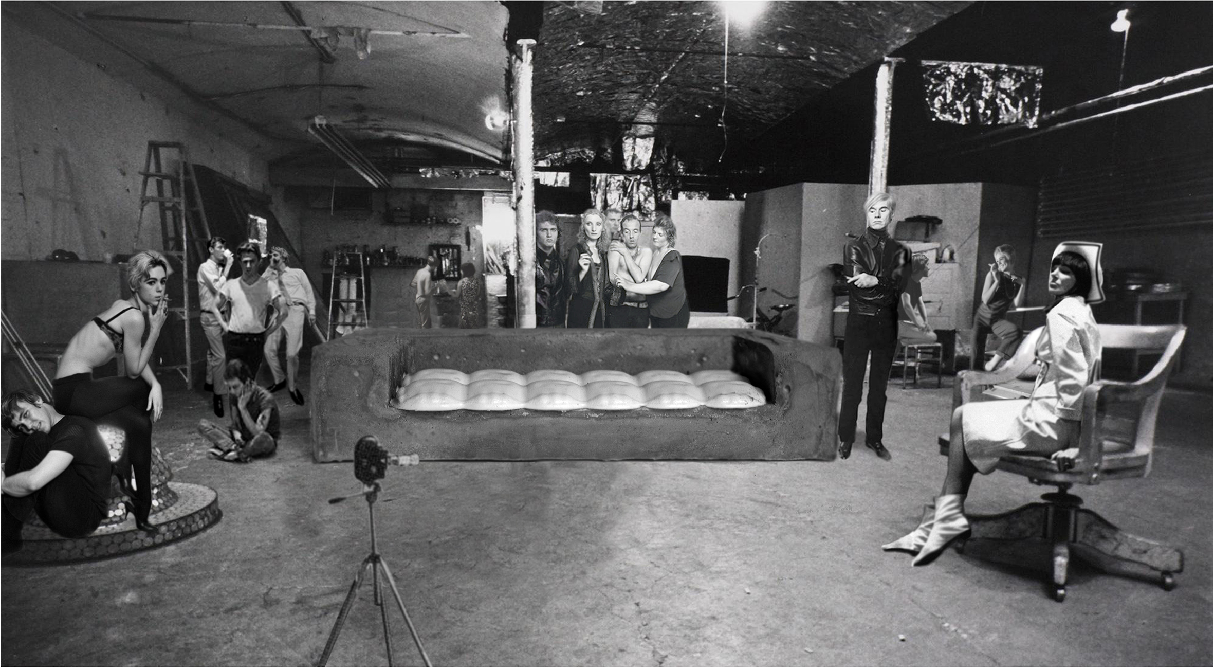 44 Andy Warhol at The Factory DR