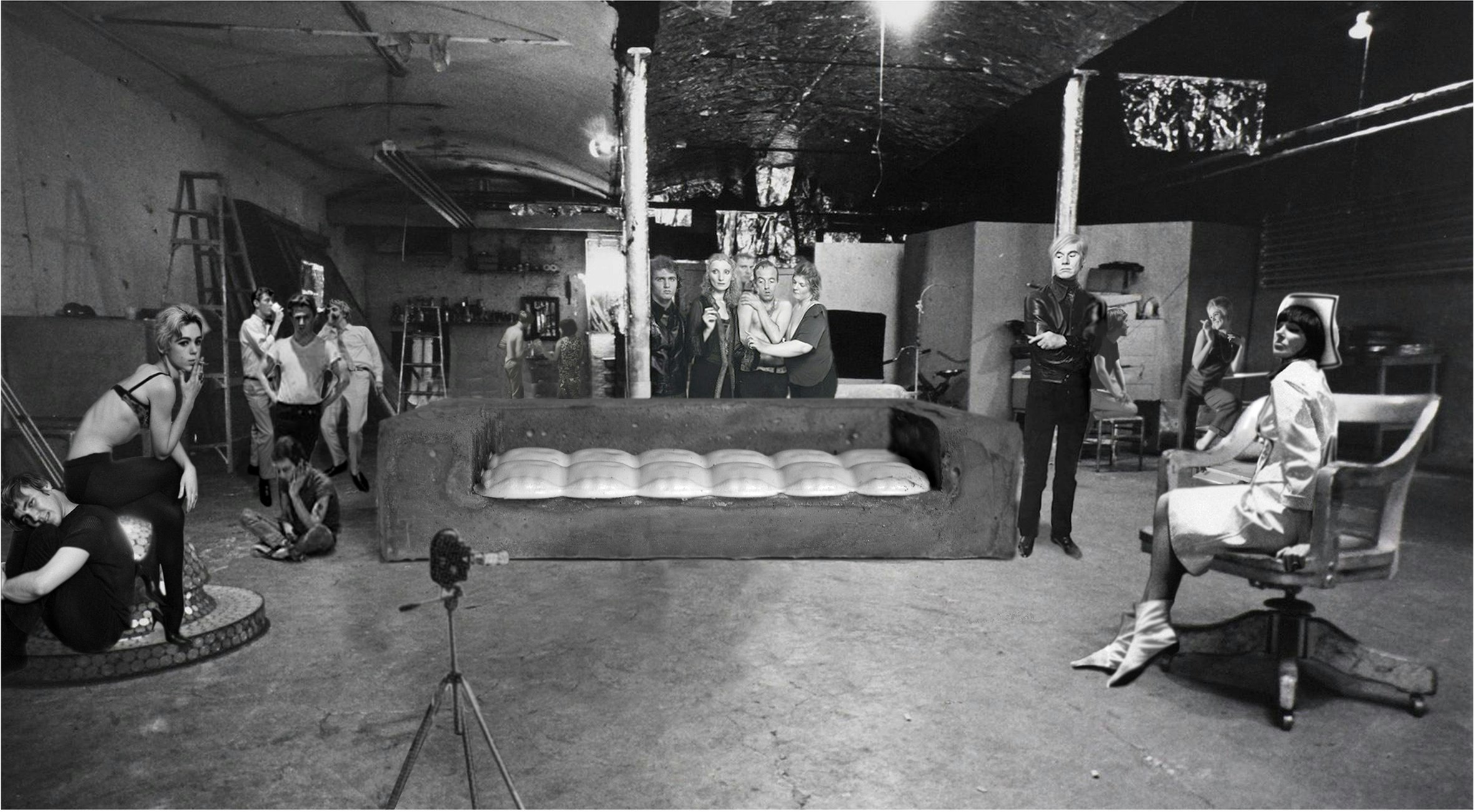 44 Andy Warhol at The Factory DR