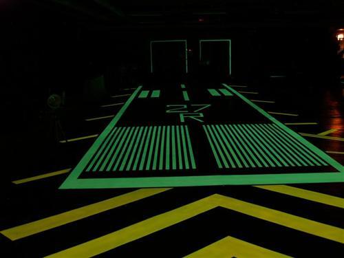 6 Bandes fluorescentes DR