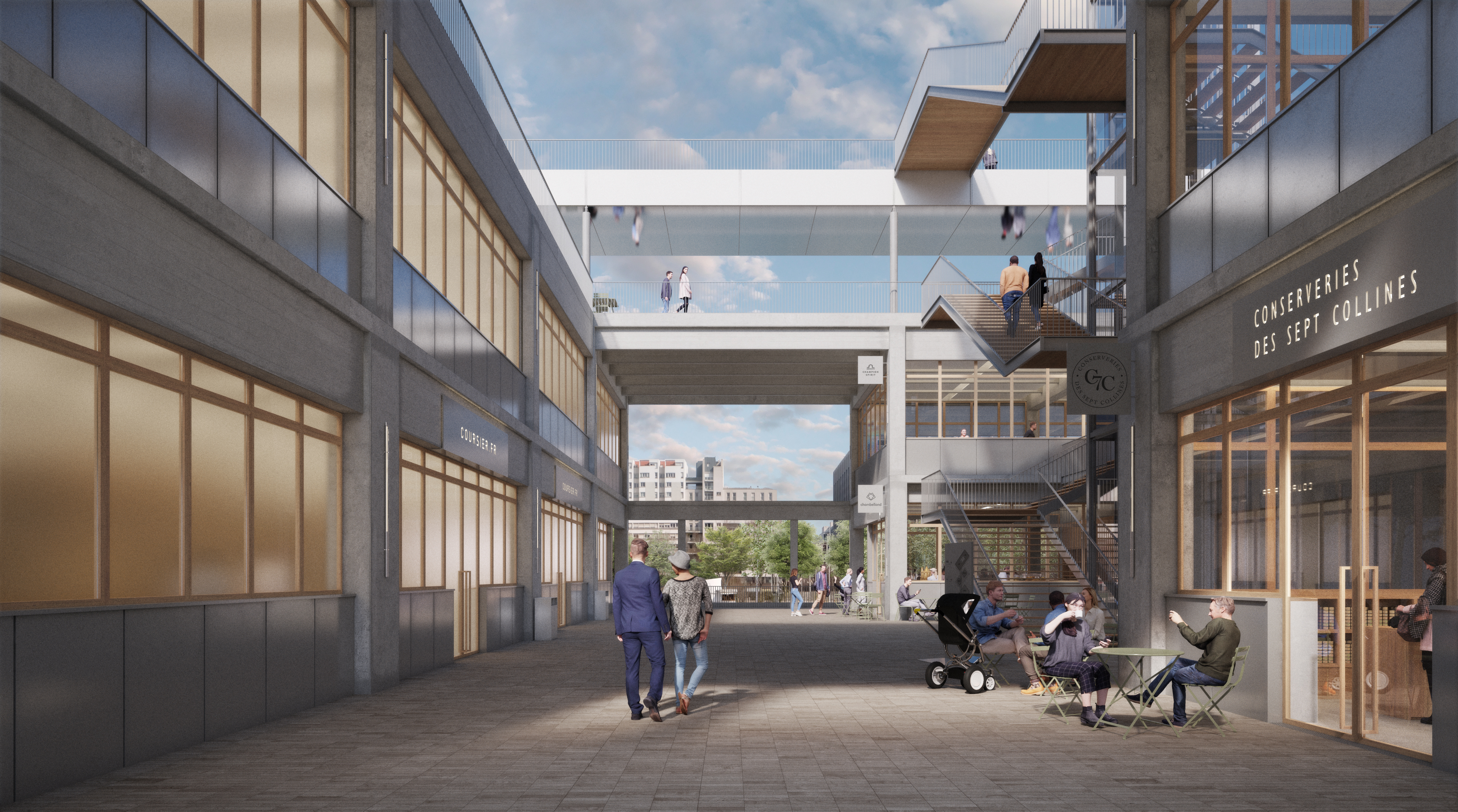 Franklin Azzi, Magasins Généraux