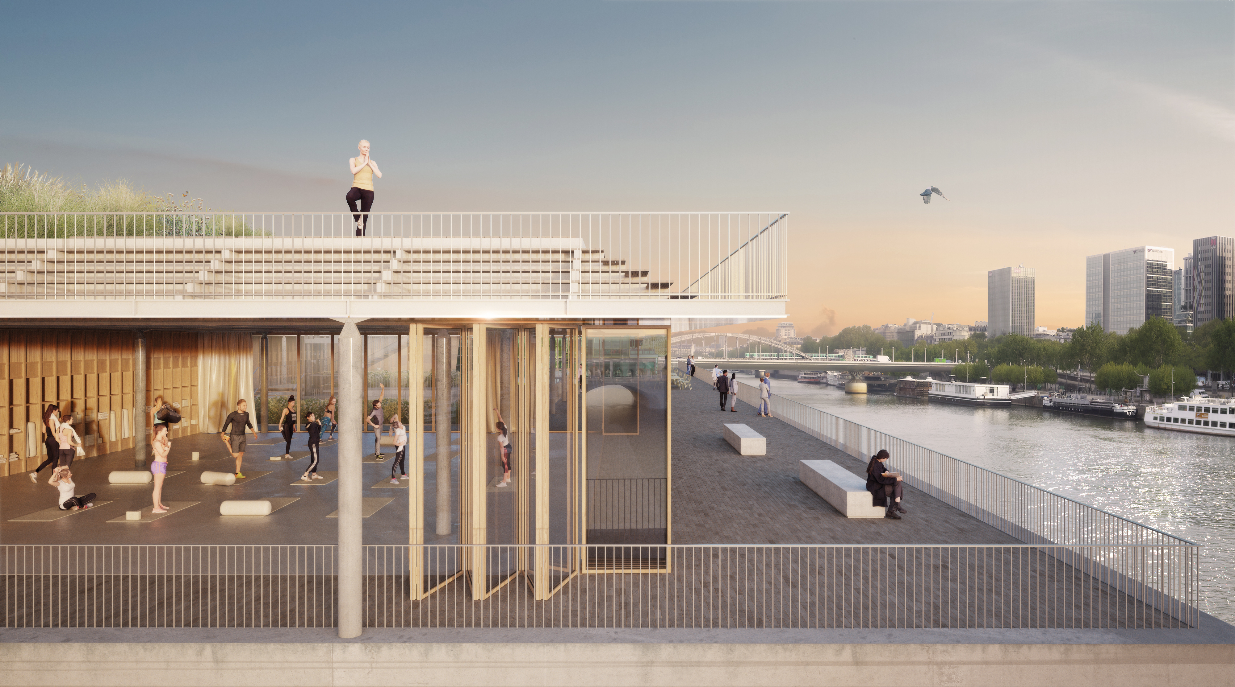 Franklin Azzi, Magasins Généraux