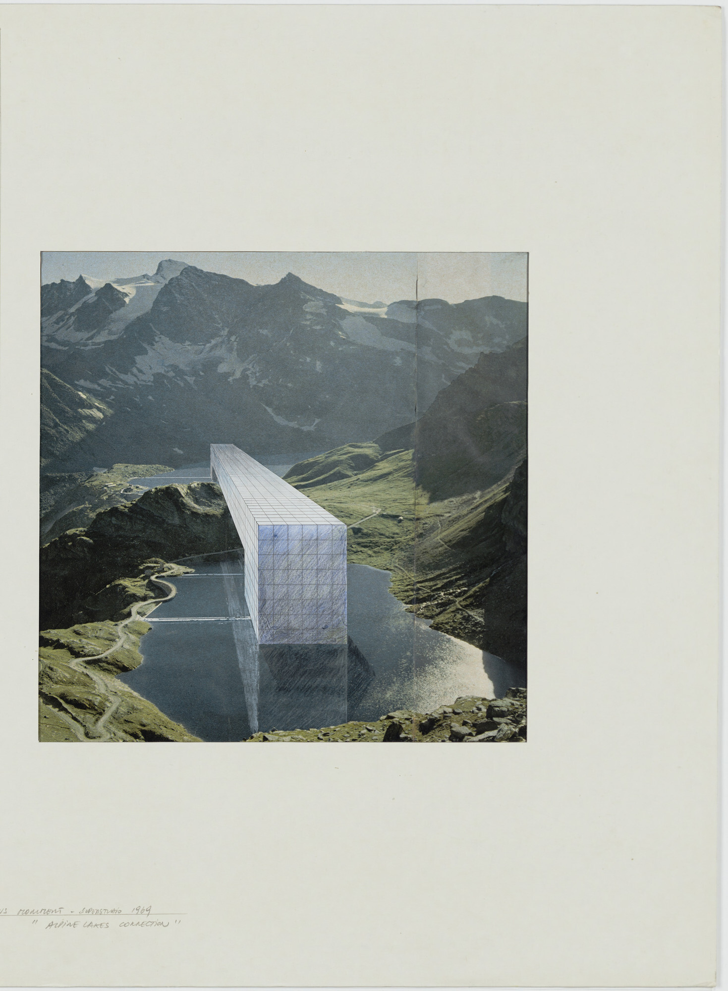 25 The Continuous Monument Alpine Lakes project 1969 Superstudio