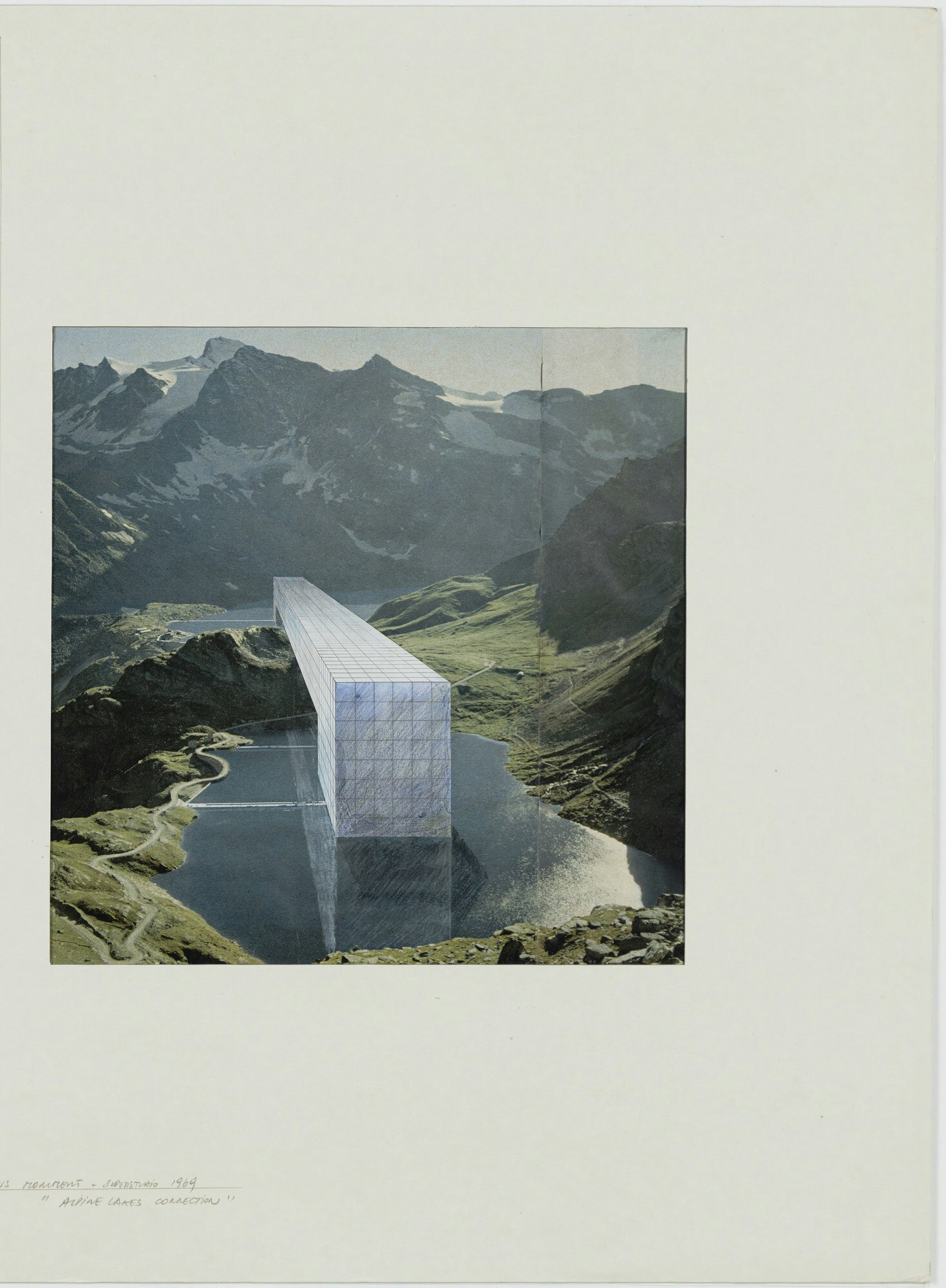 25 The Continuous Monument Alpine Lakes project 1969 Superstudio
