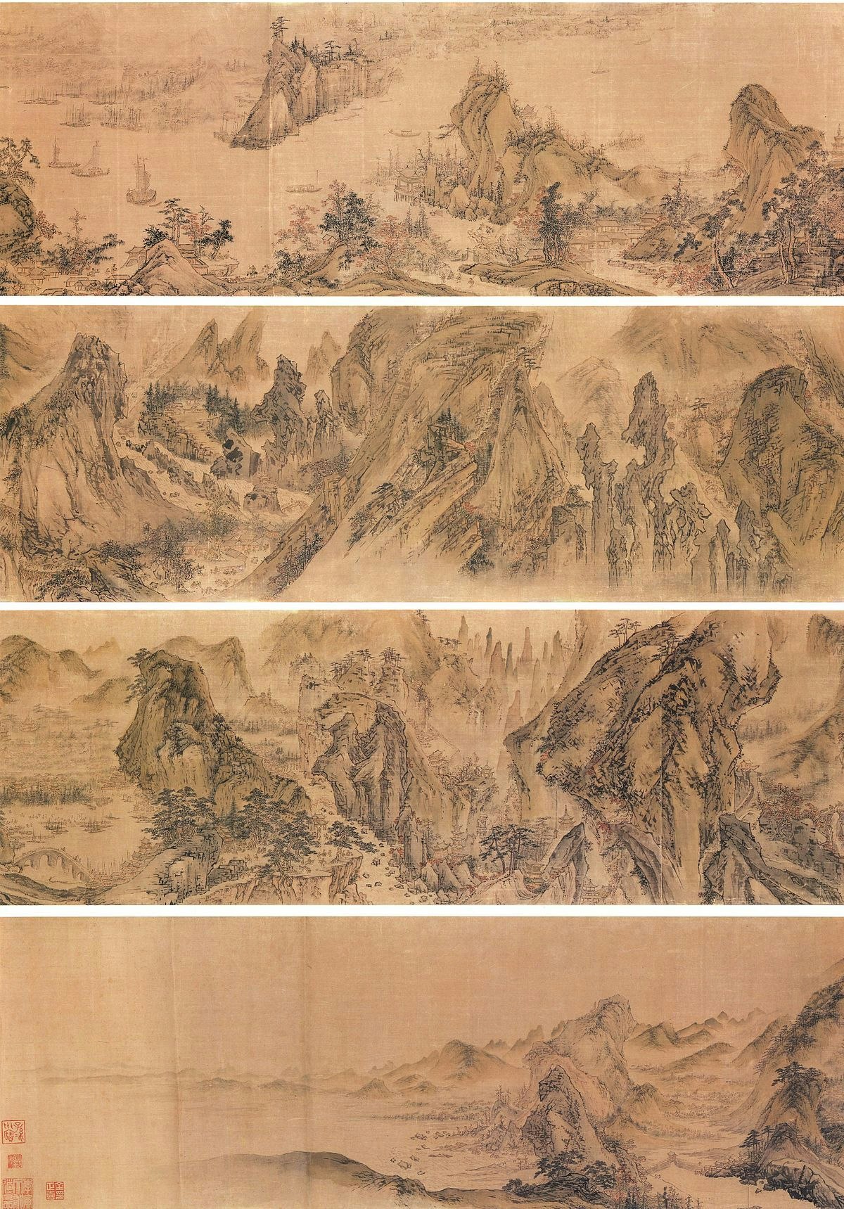 3 Streams and Mountains Without End Yi In mun