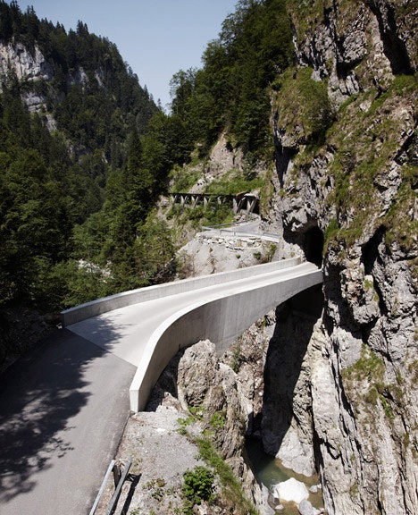 50 Schaufelschlucht Bridge Marte Marte Architects photo by Marc Lins