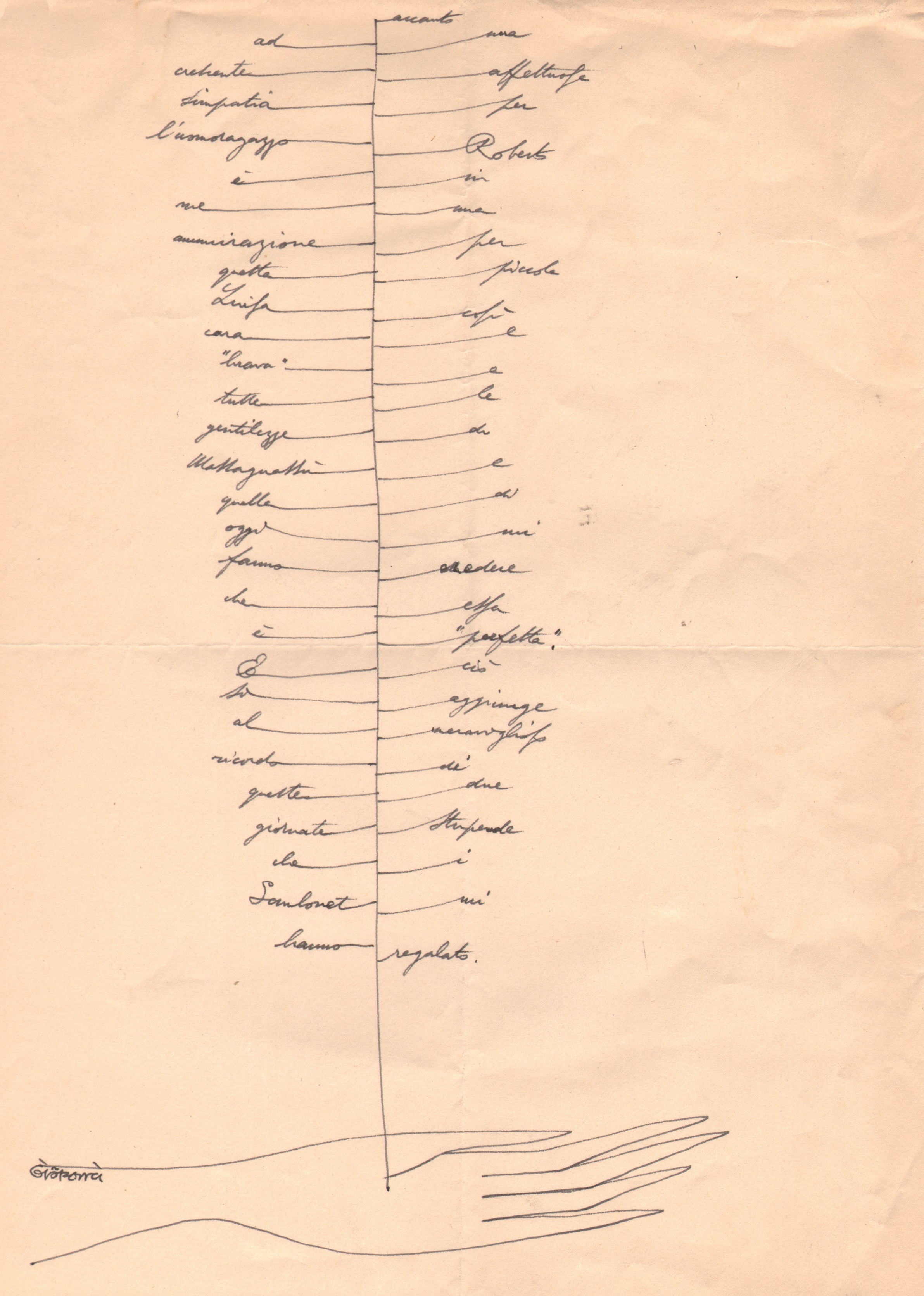 7 Il Cuore dei Ponti per i Sambonet Gio Ponti Roberto Sambonet
