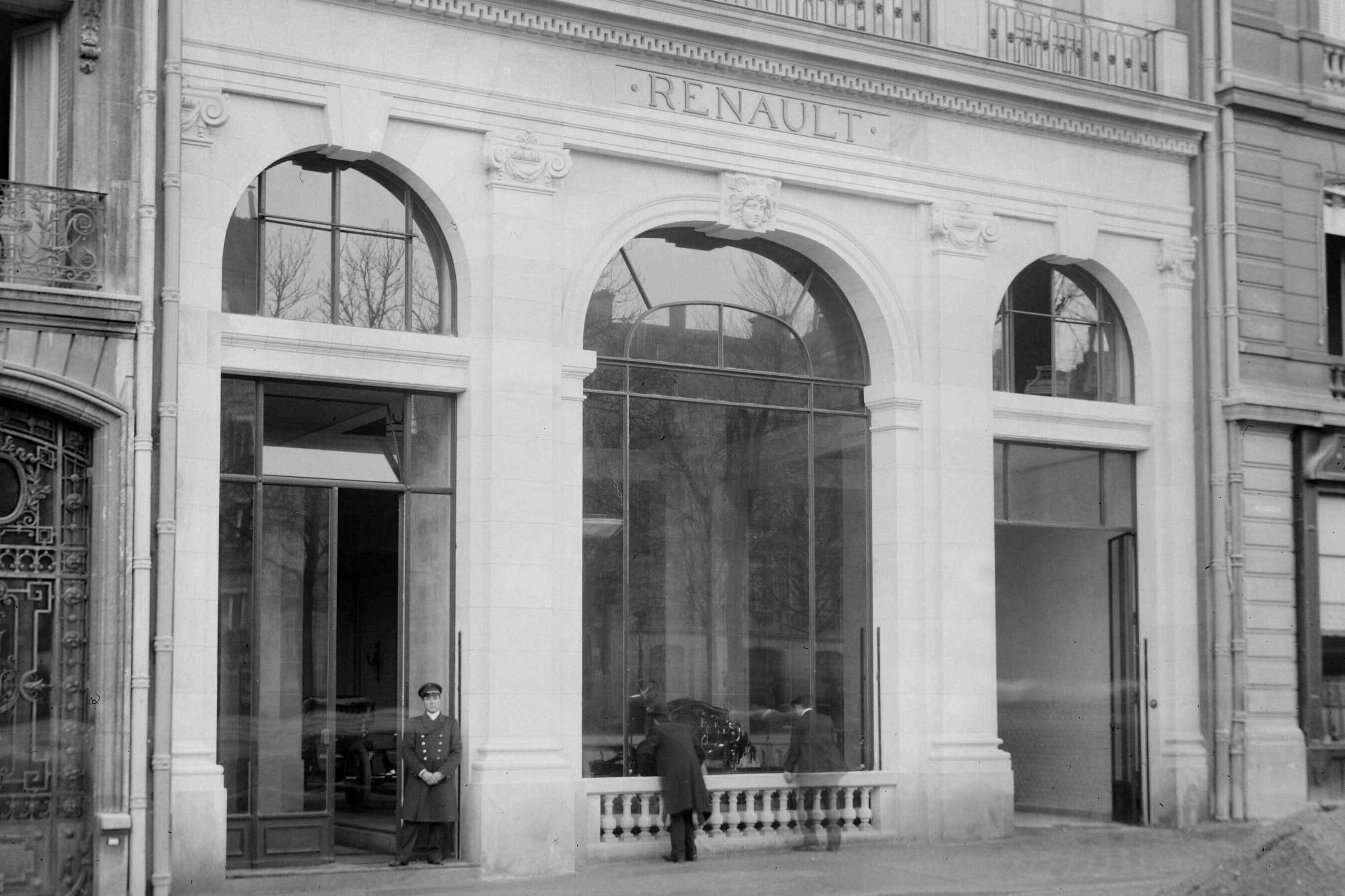 Atelier Renault, photo historique