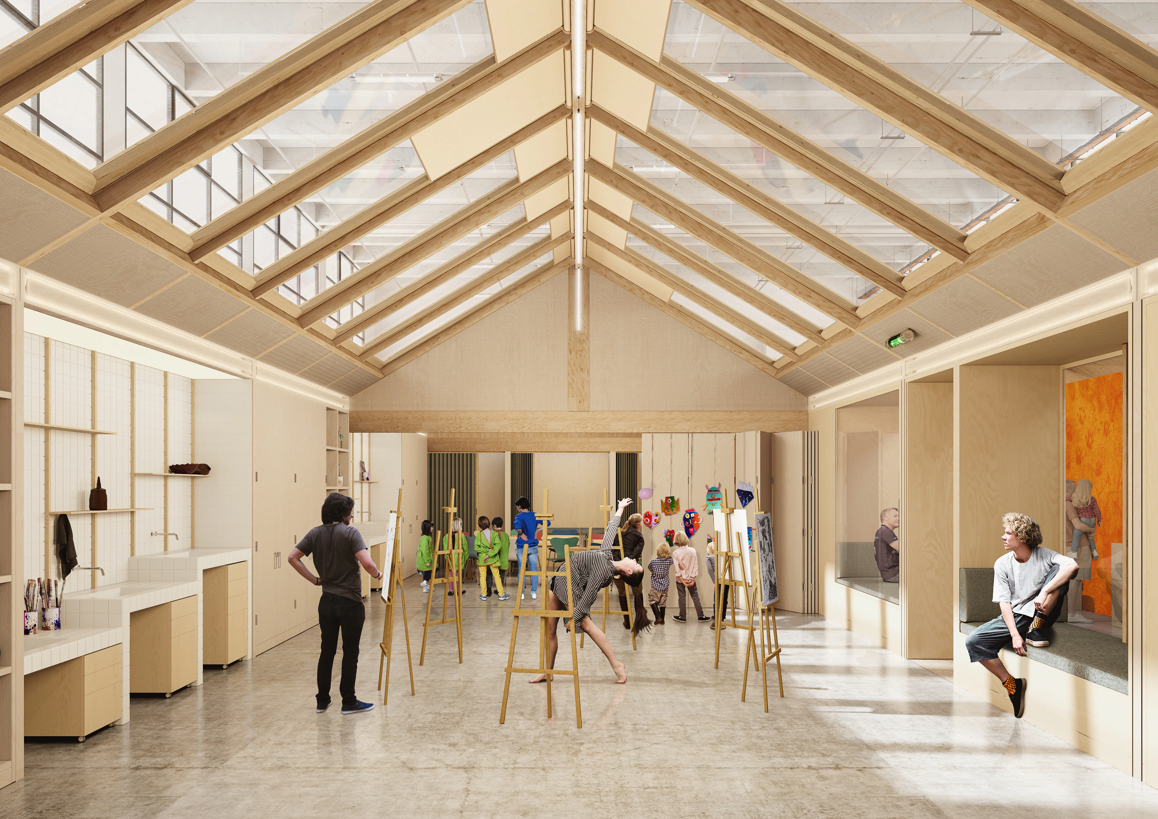 FRANKLIN AZZI, Mediation space, Palais de Tokyo