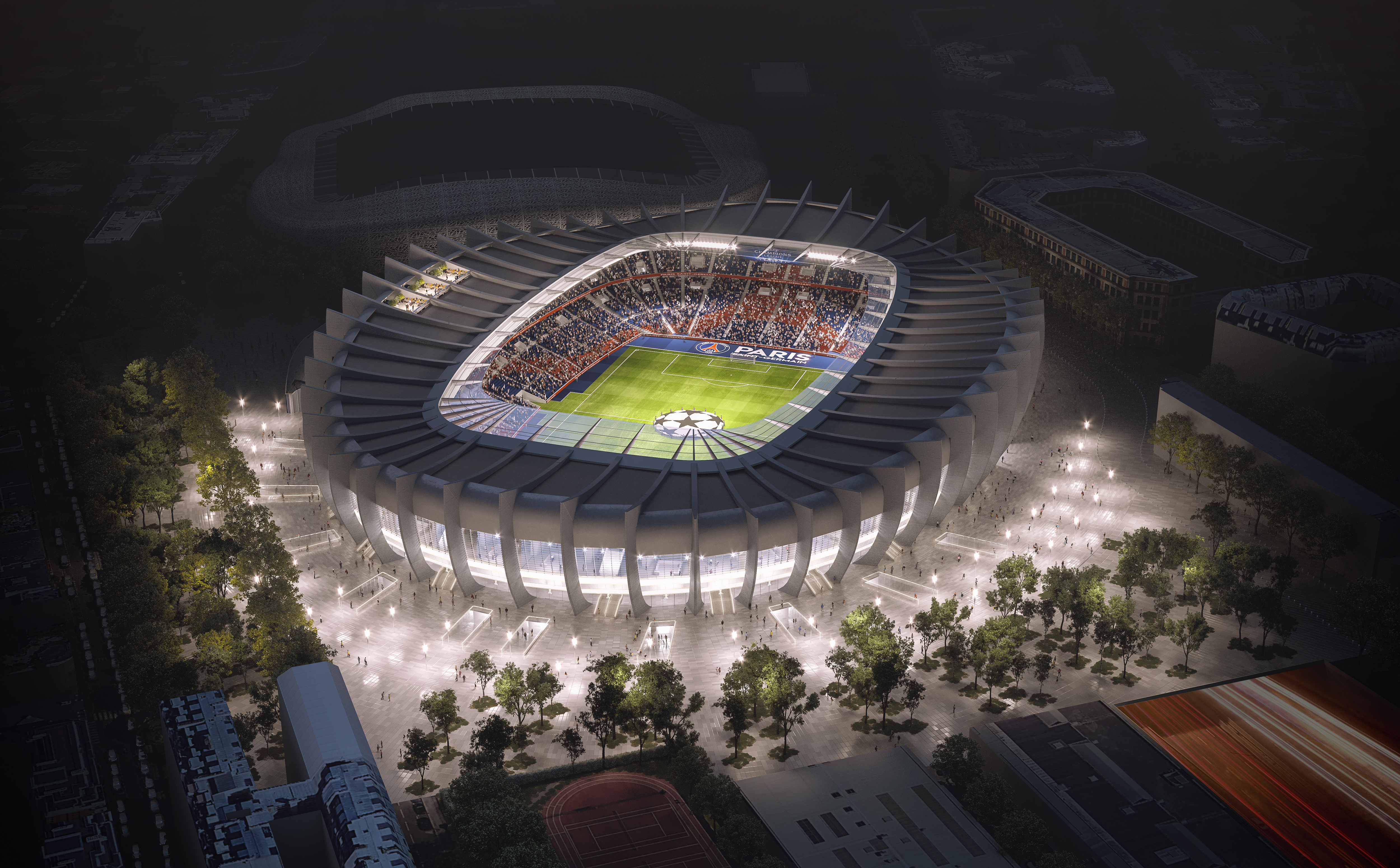 FRANKLIN AZZI, PARC DES PRINCES