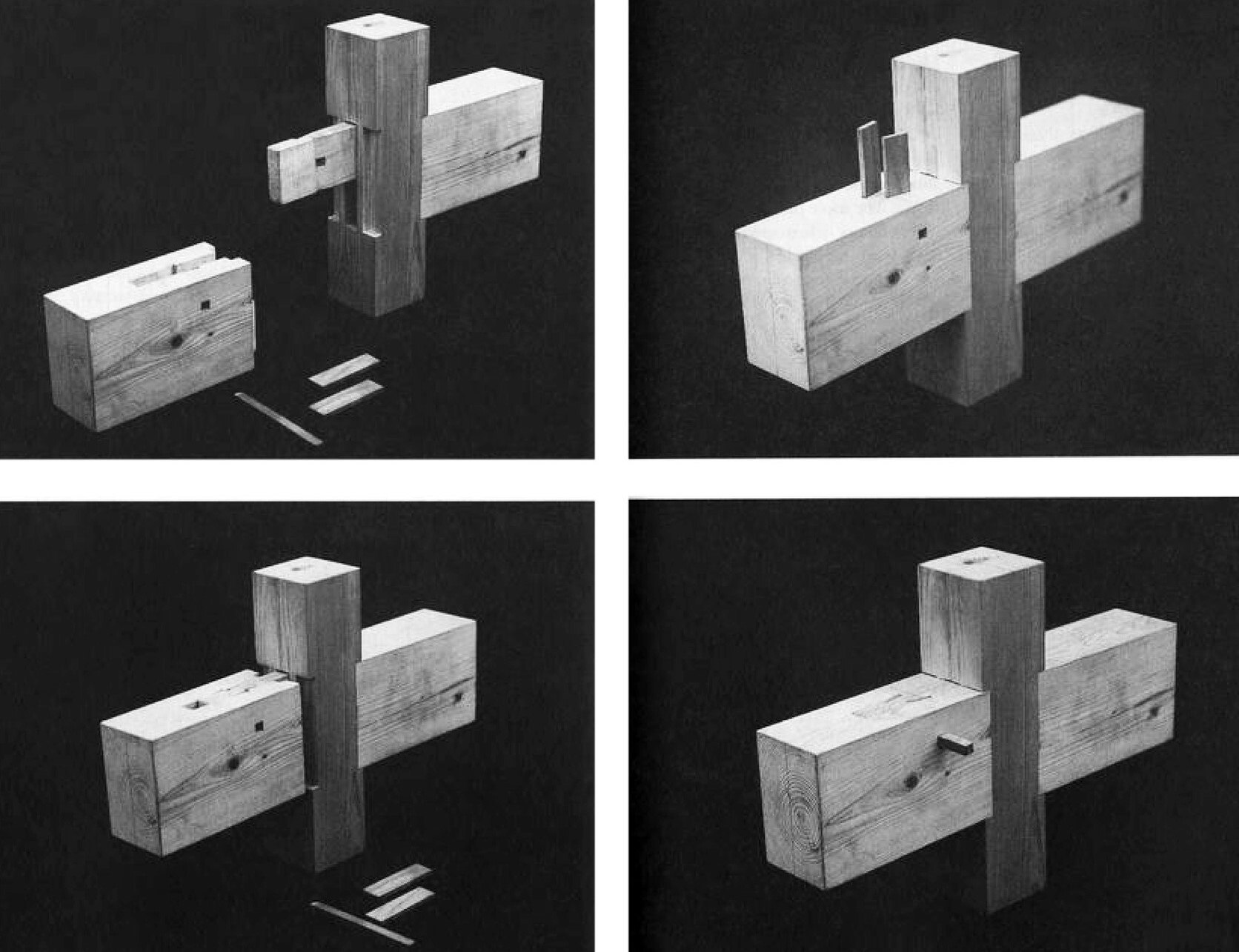 11 TORASHICHI SUMIYOSHI WOODEN JOINTS IN CLASSICAL JAPANESE ARCHITECTURE 1989