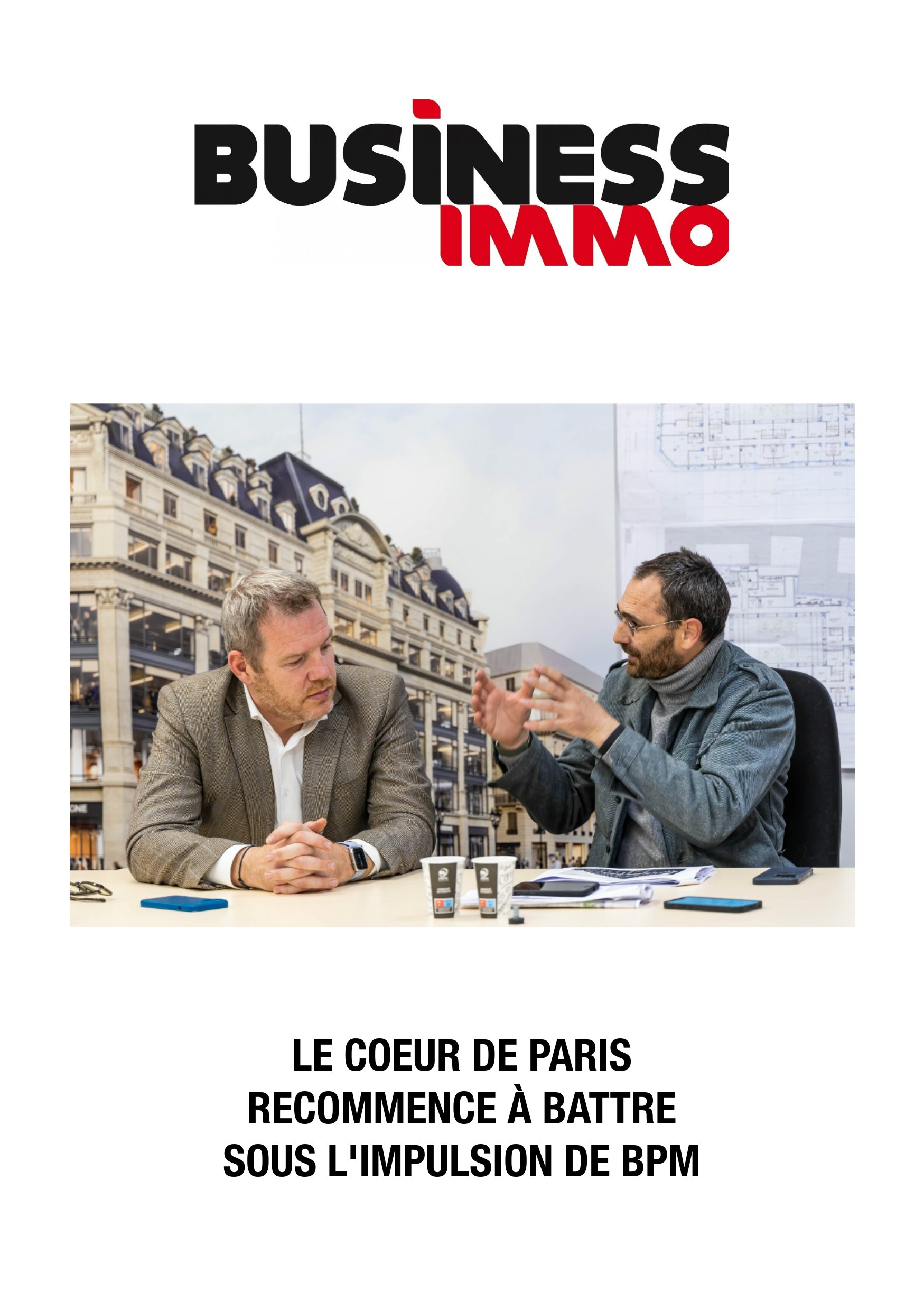 Business Immo article