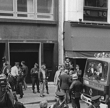 30_Entrance to the car park on Rue Marbeuf, 1986 © DR