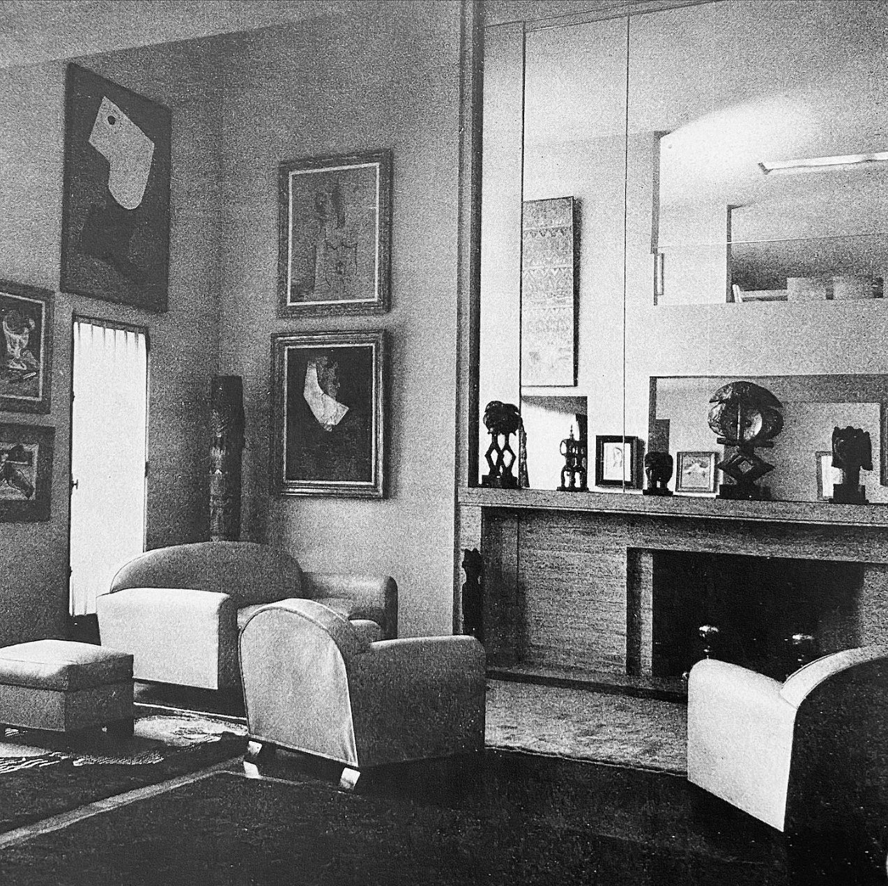 16_Helena Rubinstein's flat, Boulevard Raspail, Paris, 1933 © DR