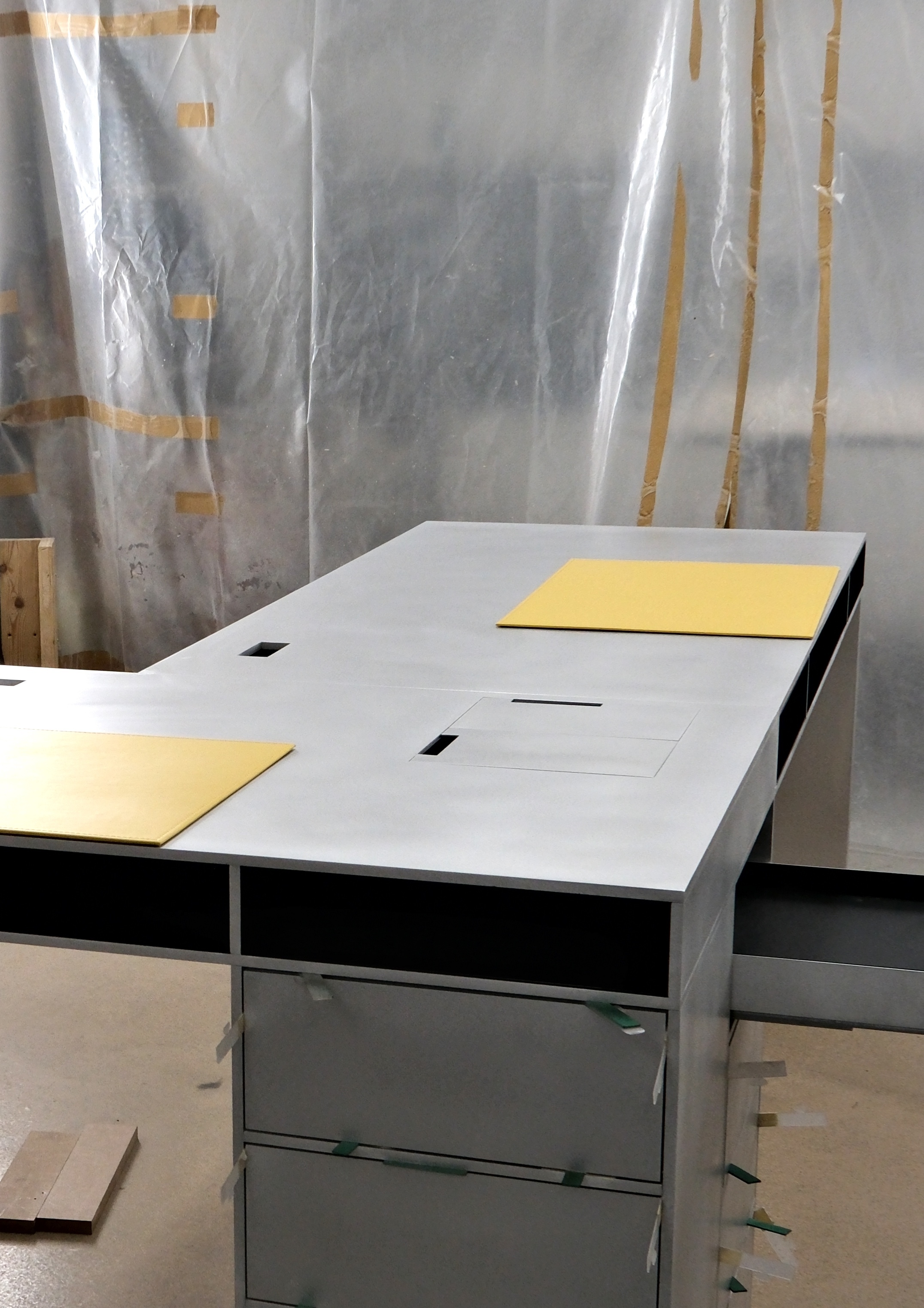 Desk design, Atelier Synapses © FRANKLIN AZZI