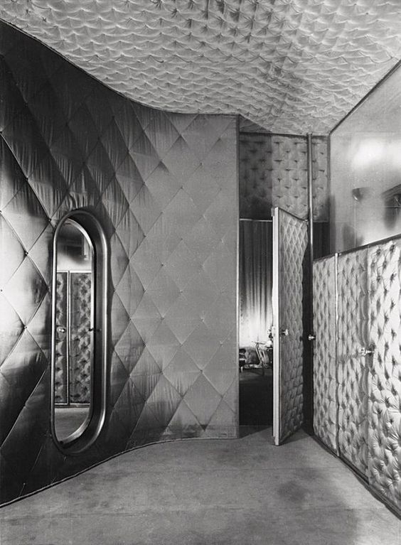 Interior, Carlo Mollino's Casa Devalle, Turin, Italy, 1939 © DR