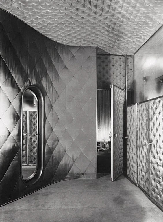 Interior, Carlo Mollino's Casa Devalle, Turin, Italy, 1939 © DR