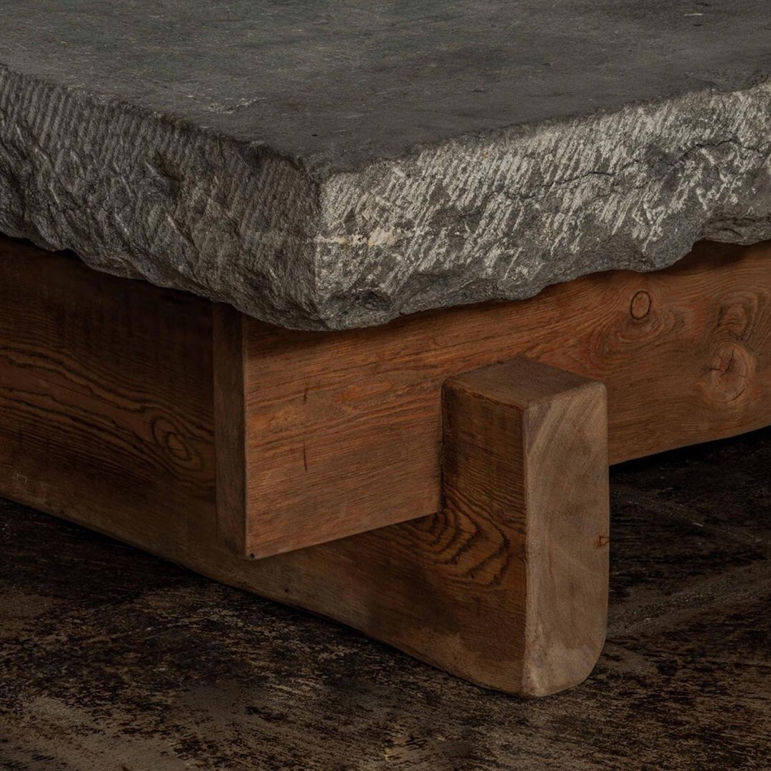 16 Primitive Stone Table France XI Xe s Galerie Half