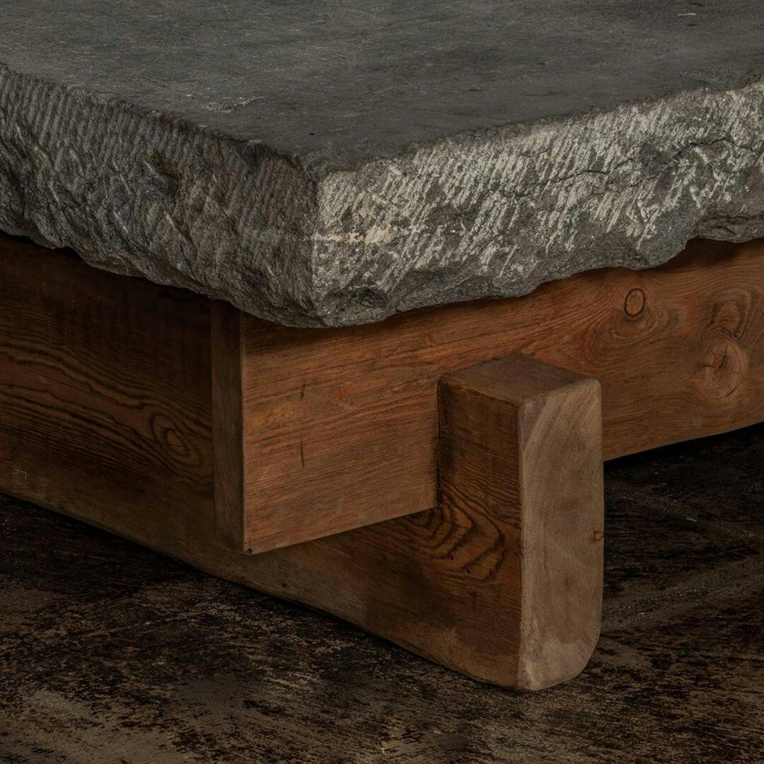 16 Primitive Stone Table France XI Xe s Galerie Half