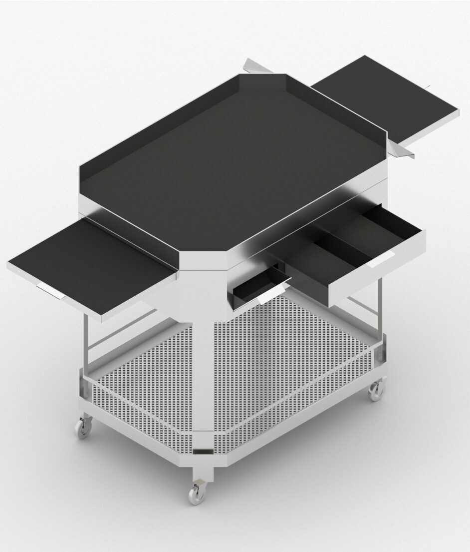 Franklin Azzi, Serving trolley, La Tour d'Argent