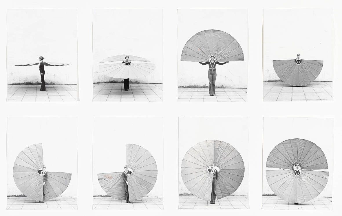 22 La Tour d Argent Mechanischer Korperfacher 1973 Rebecca Horn