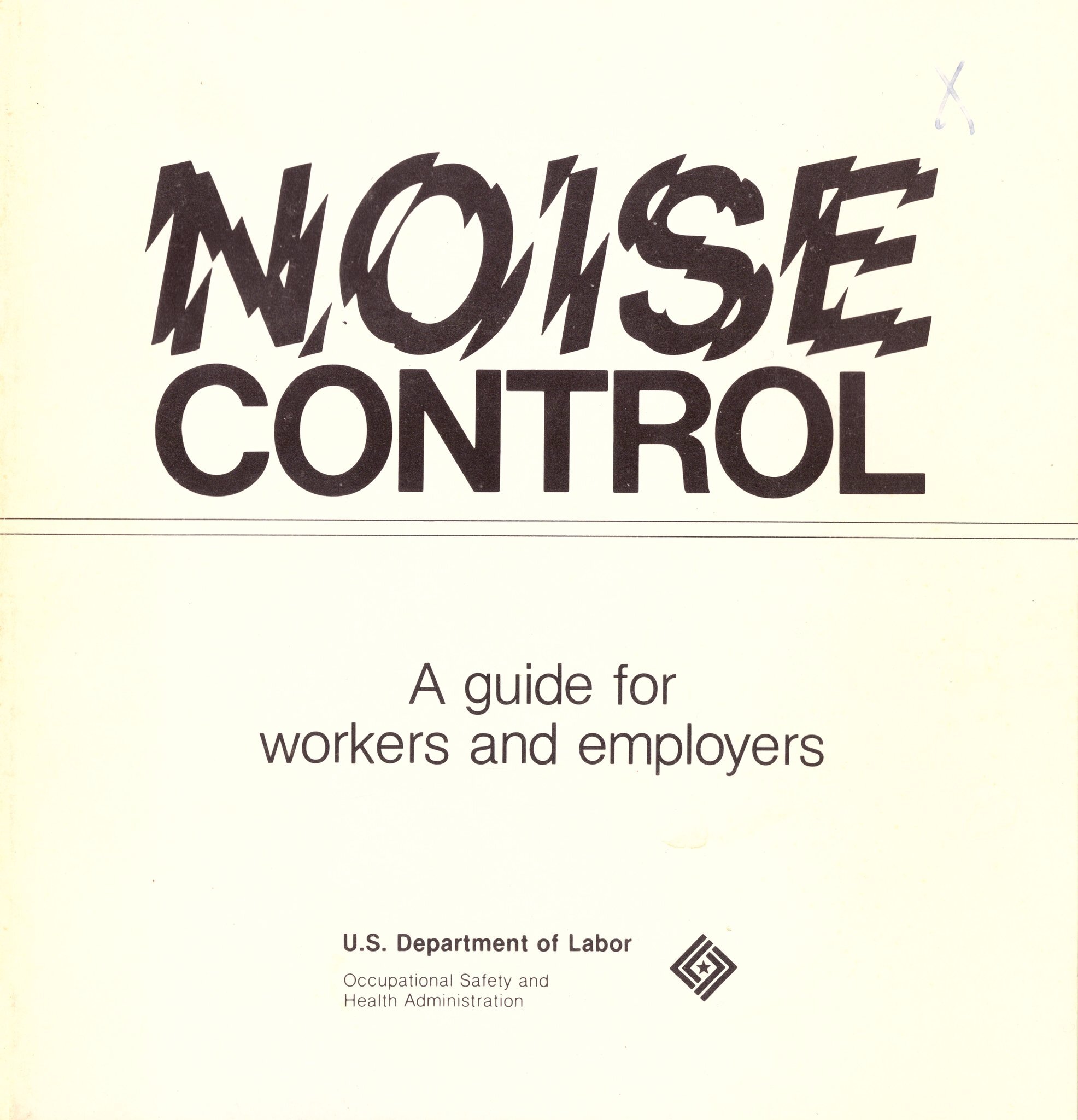 37 La Tour d Argent Noise Control A guide for workers and employers U S Department of Labor DR