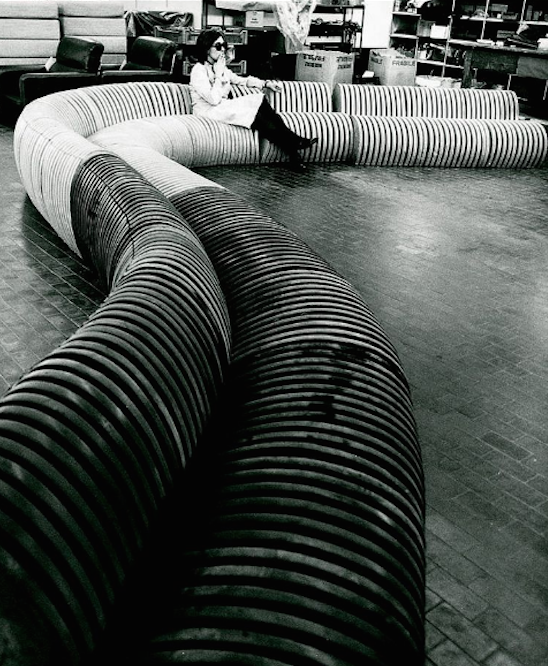 27 Sofa Serpentone 1971 Cini Boeri