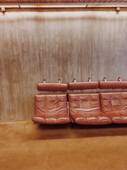 30 Hanging seating in the Gulbenkian Foundation Lisbon 1969 Daciano da Costa