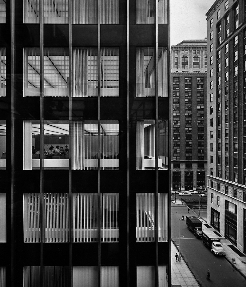12 Carbide and Carbone Building, Daniel Burnham Jr. et Hubert Burnham, 1957-1960 dr