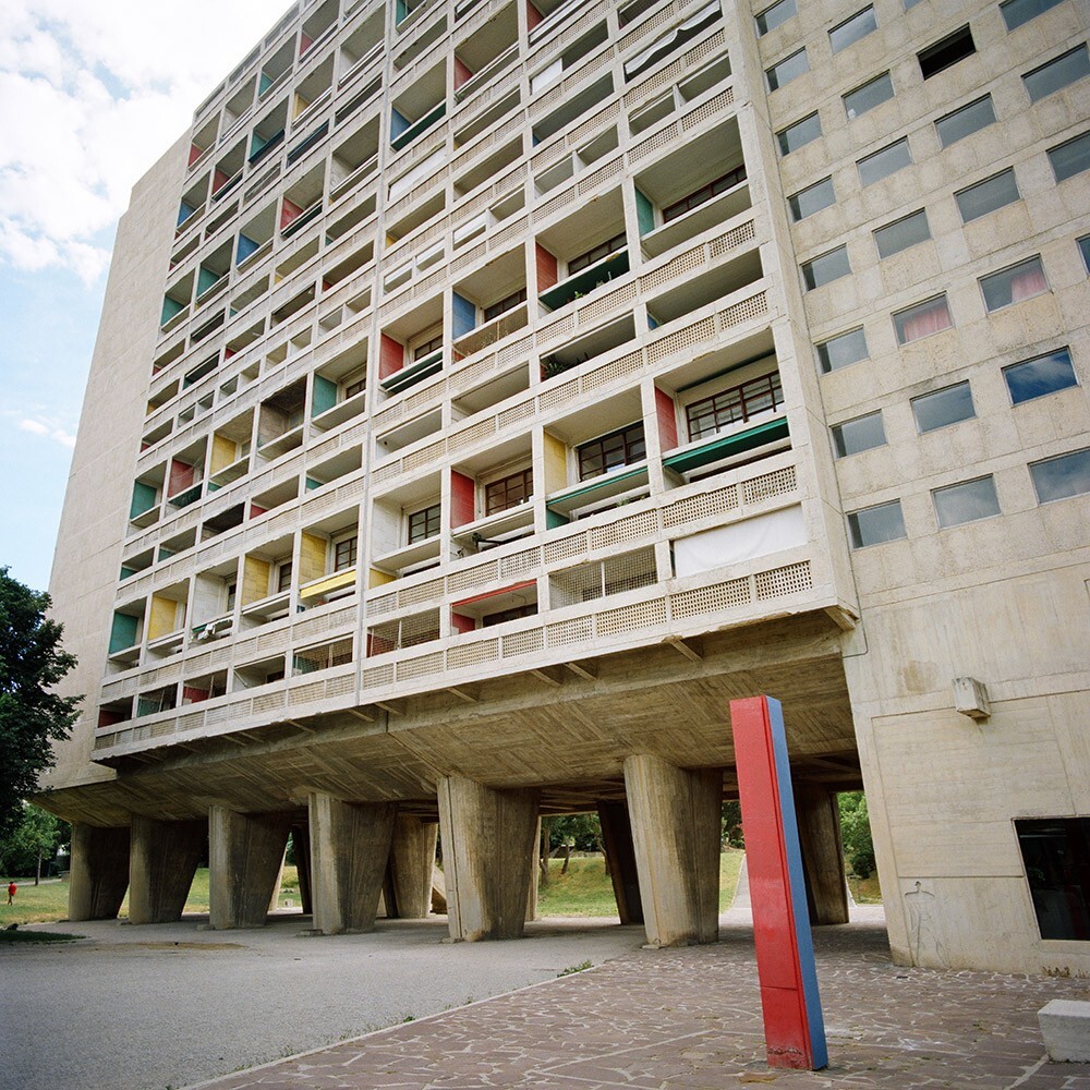 22 Cité Radieuse in Marseille, Le Corbusier, 1952 dr