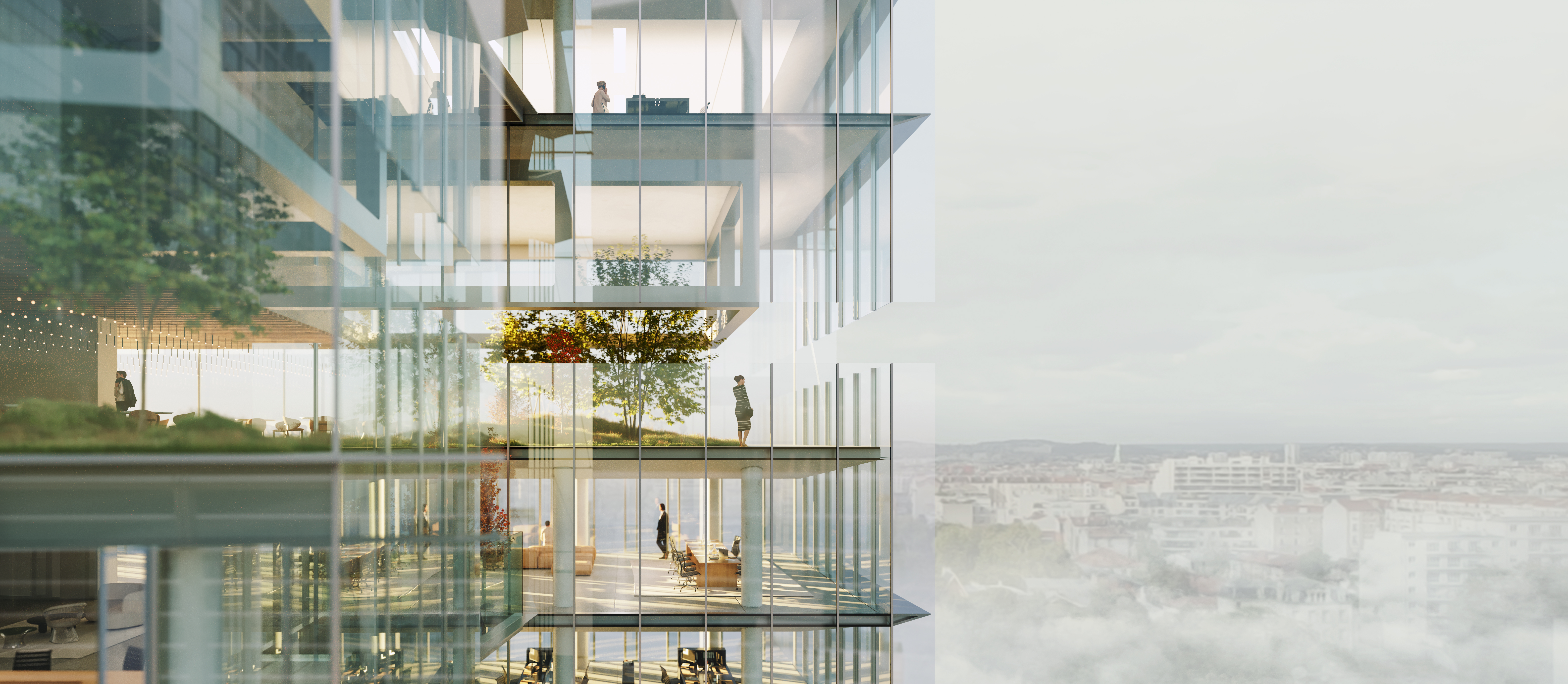 LE MONGE TOWER, La Défense © FRANKLIN AZZI