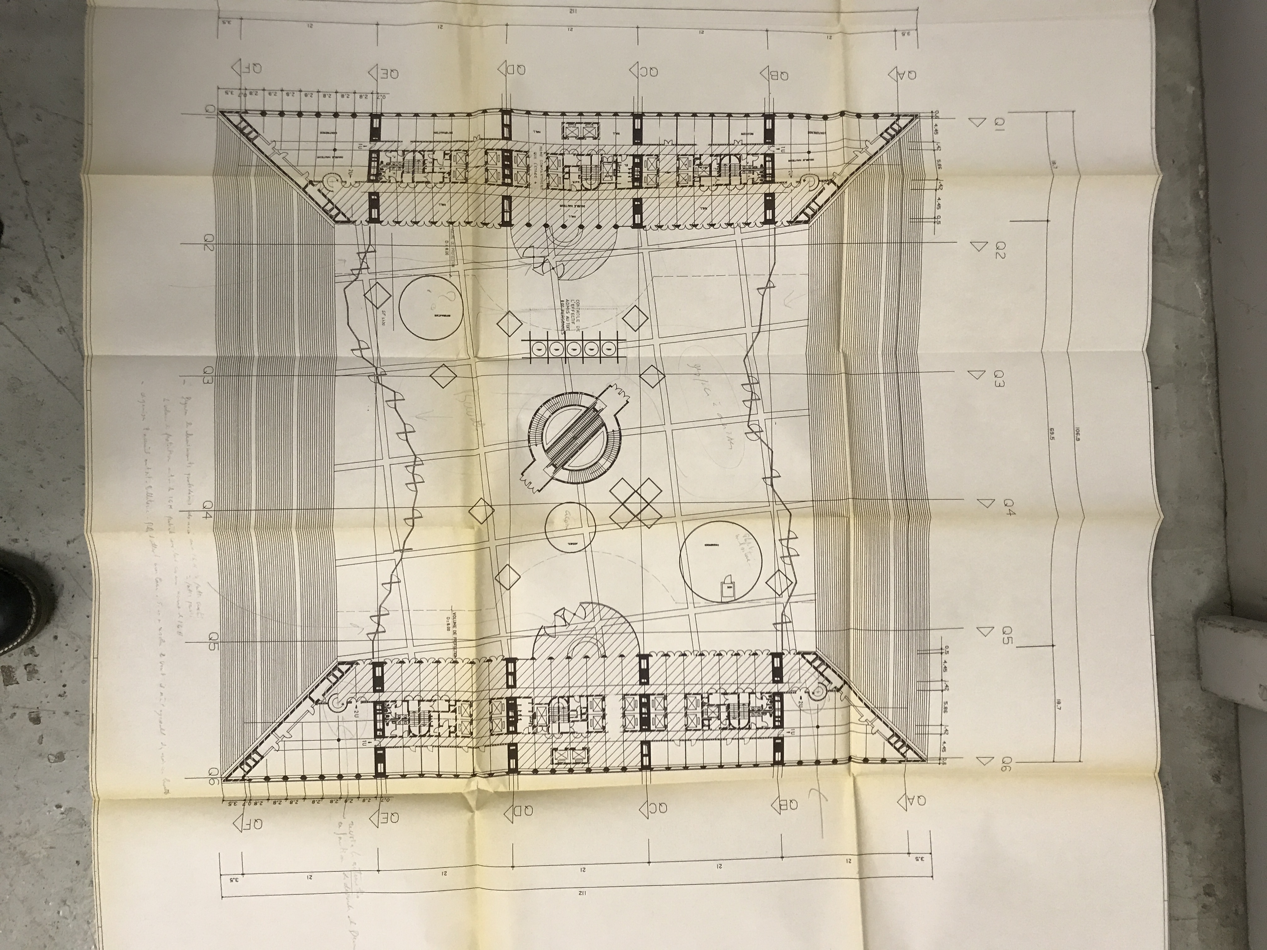 11 Plan historique de la Grande Arche DR Franklin Azzi IMG 0712