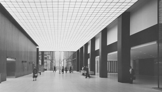 15 Former Union Carbide Building Lobby Ezra Stoller