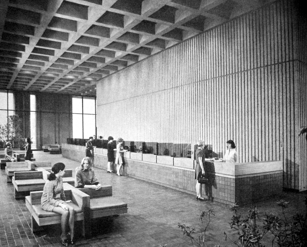 16 Blue Cross Blue Shield Building Chicago Illinois 1970s Otto Stark of C F Murphy Associates