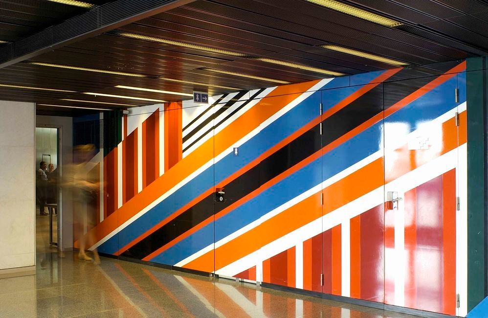 8 Fresque monumentale Jean Dewasne photo Philippe Guignard