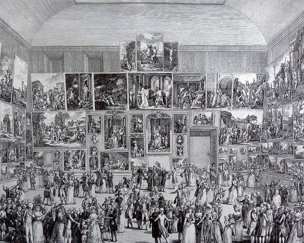 17 PAINTING AND SCULPTURE SALON, 1785 DR